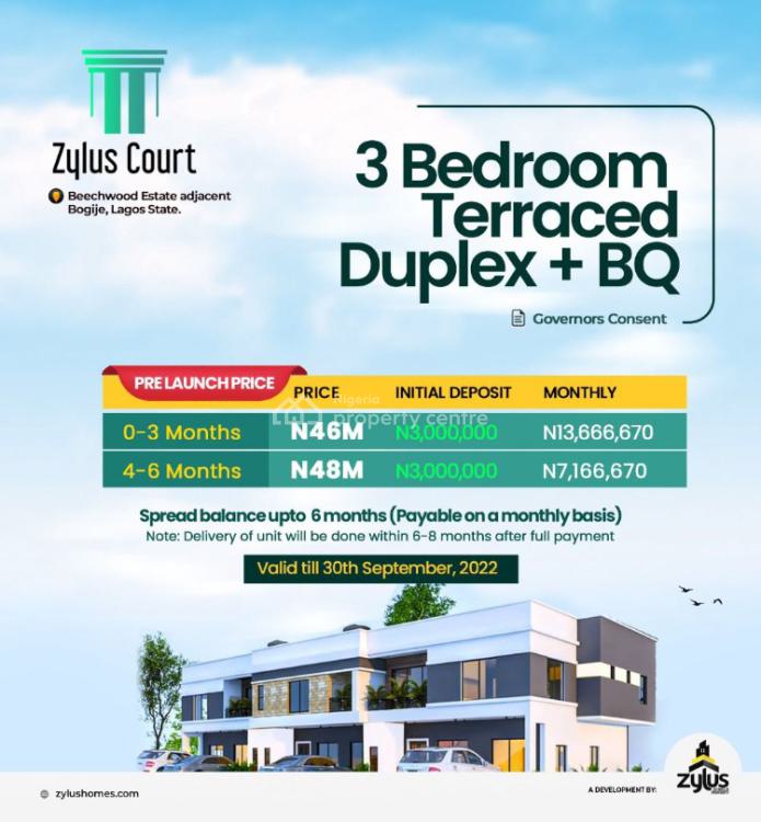 For Sale 2 Bedroom Terrace Duplex Plus Bq, Ogombo Road Abraham