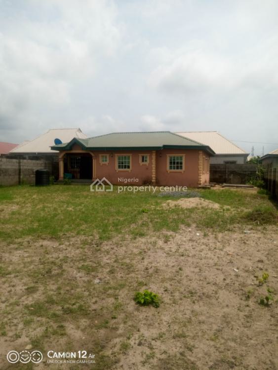 For Sale 3 Bedrooms Bungalow With 4 Shops In Front, Emily Boundary Bayeku, Igbogbo, Ikorodu