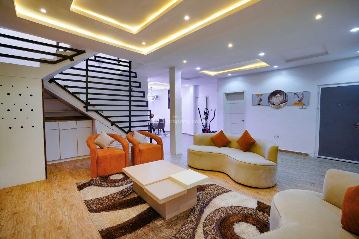 Cozy 2 Bed 2.5 Bath Terrace Duplex with Concierge Service, Blenco Supermarket, Ikate, Lekki, Lagos, House Short Let
