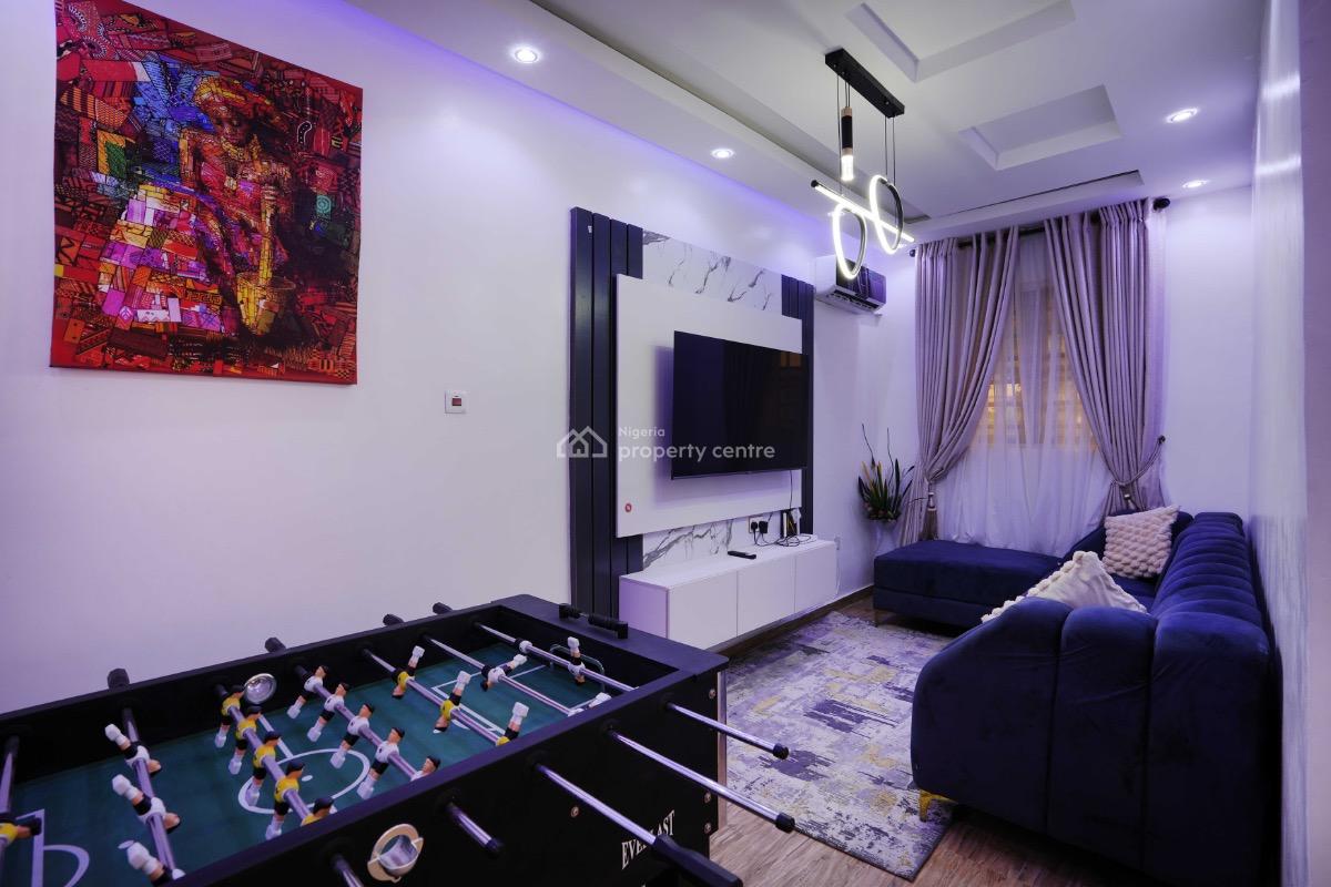 Cozy 2 Bed 2.5 Bath Terrace Duplex with Concierge Service, Blenco Supermarket, Ikate, Lekki, Lagos, House Short Let