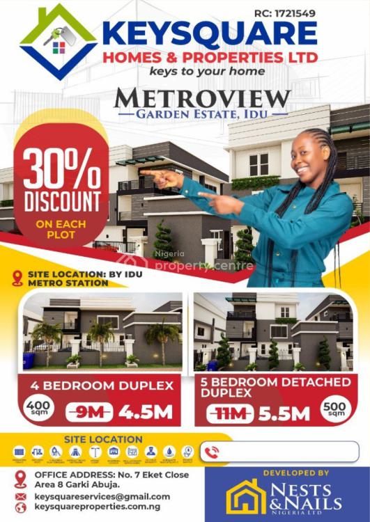 Investment Opportunity, Train Station, Idu Industrial, Abuja, Residential Land for Sale