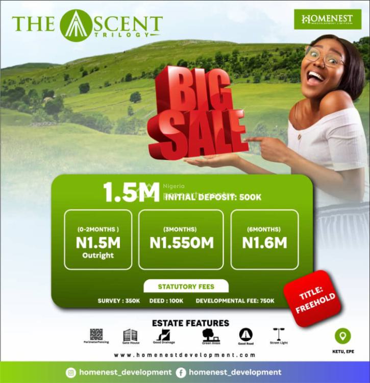For Sale Land, Ascent Trilogy, Epe, Lagos Nigeria Property Centre