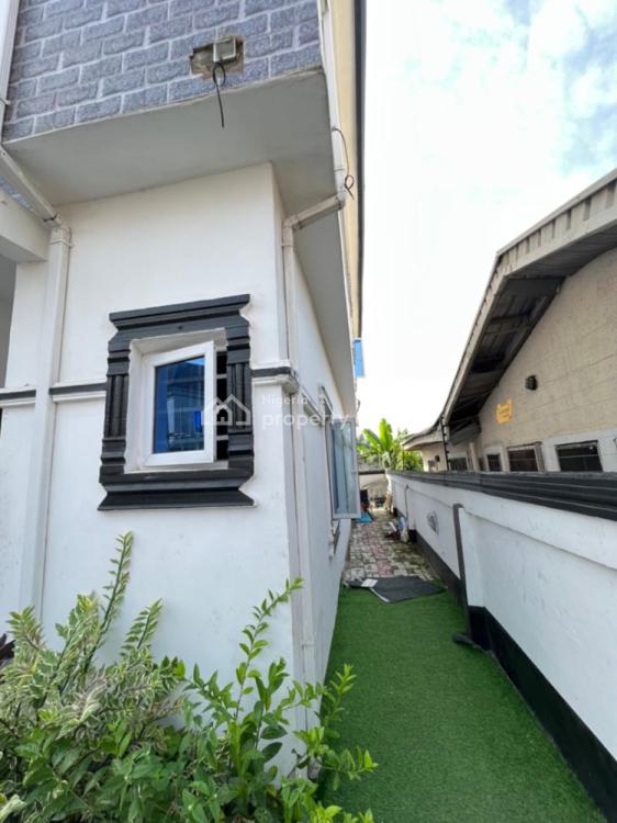 For Rent Well Finished 3 Bedrooms Terraced Duplex Pop Finishing, Spanish Tiles., Opposite Vgc