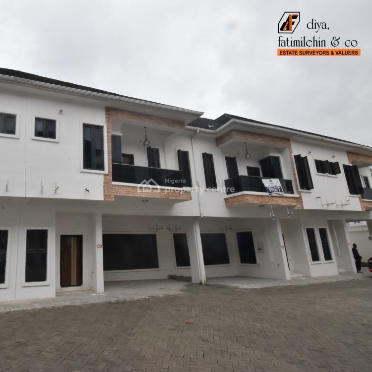 For Sale 2 Units Of 4 Bedroom Terrace Duplex, Apple Wood Estate, Lekki, Lagos 4 Beds, 4 Baths