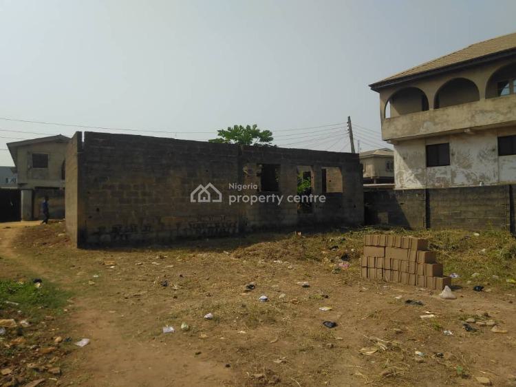 Uncompleted Building on a Half Plot, Jimi Oludipe Drive, Ori-okuta, Ikorodu, Lagos, House for Sale