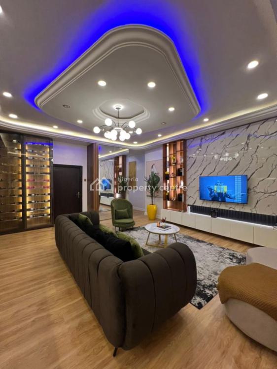 Tastefully Furnished One Bedroom Apartment with Massive Wine Bar, Idado, Lekki, Lagos, Flat / Apartment Short Let