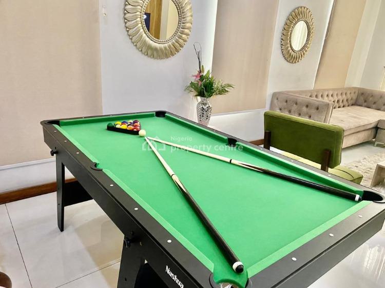 Luxury 3 Bedrooms Serviced Apartment with Snooker & Tennis Board, Ikate Elegushi, Lekki, Lagos, Flat / Apartment Short Let