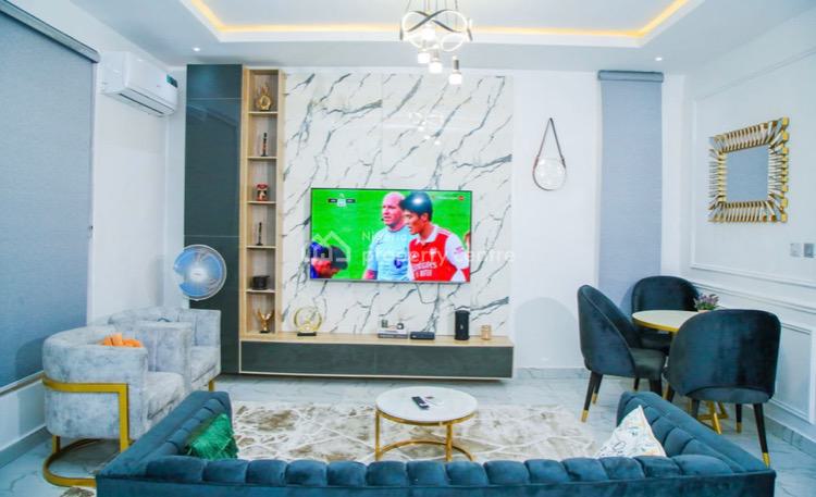 Luxury 4 Bedroom Duplex with a Private Lounge Available for Bookings, Lekki Palm City, Lekki, Lagos, House Short Let