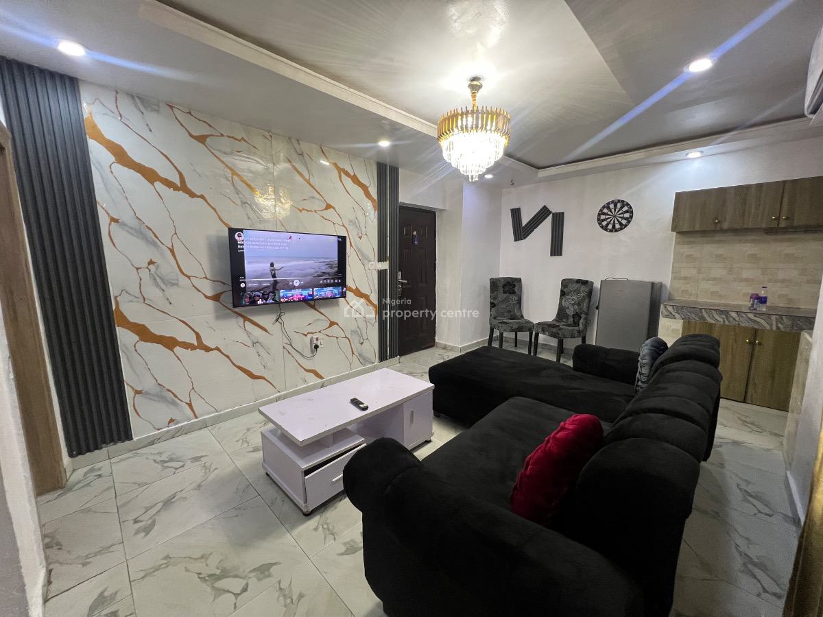 Dinero Crystal - Two Bedroom Apartment(all En-suite), 48 Olatilewa Street, Surulere, Lagos, Flat / Apartment Short Let