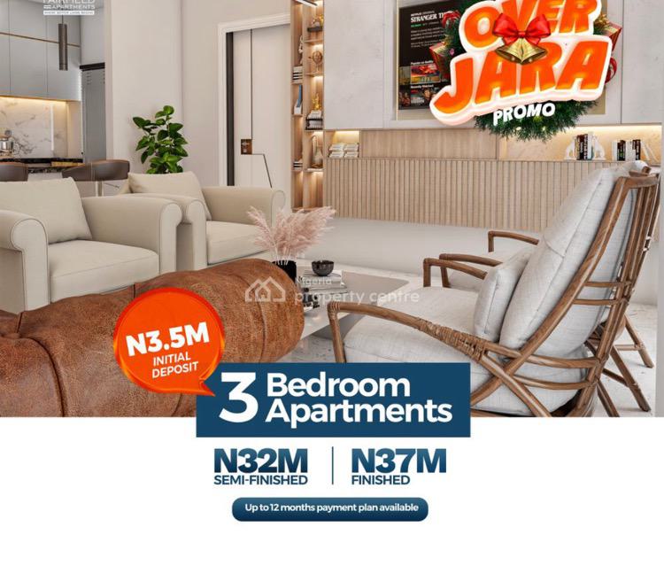 For Sale 3 Bedroom Apartment, Fairfield Apartments, Abijo, Lekki, Lagos 3 Beds, 3 Baths (Ref