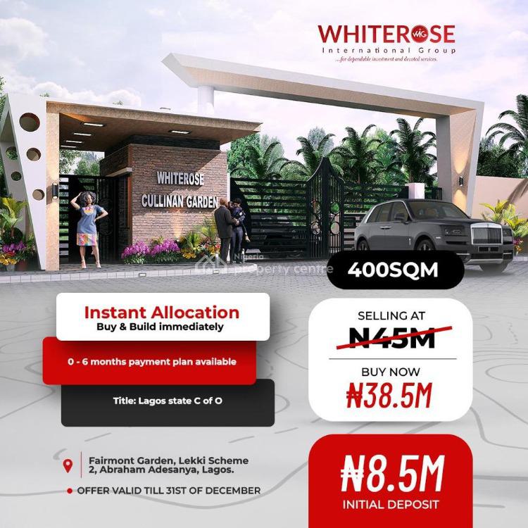 For Sale 400sqm Land, Fairmont Garden Scheme, Ogombo Block A, Plot 5