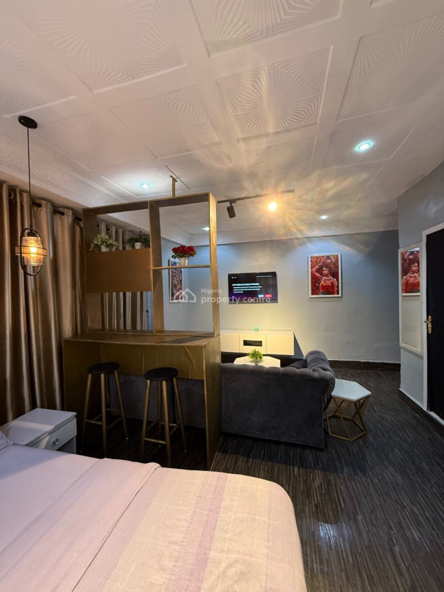 Big Modern Studio Apartment, Awkuzu Street, Lekki Phase 1, Lekki, Lagos, Self Contain (single Rooms) Short Let