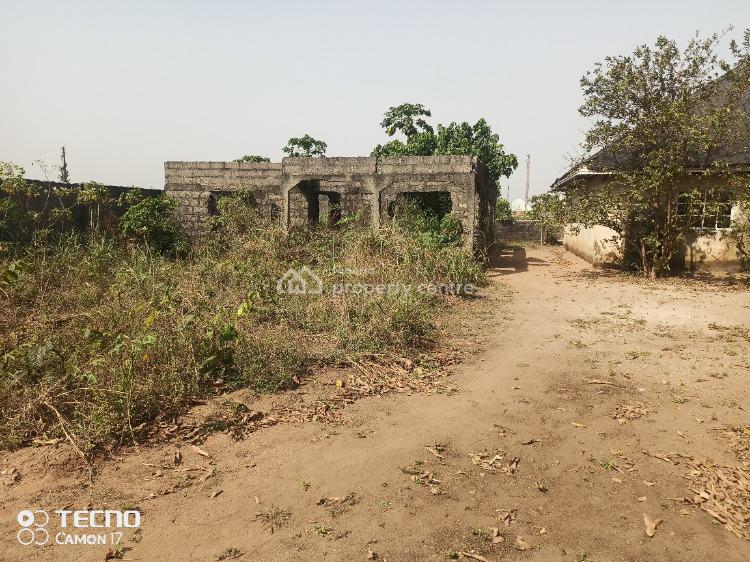 For Sale Fenced Full Plot Of Land With Structure, Avu, Off