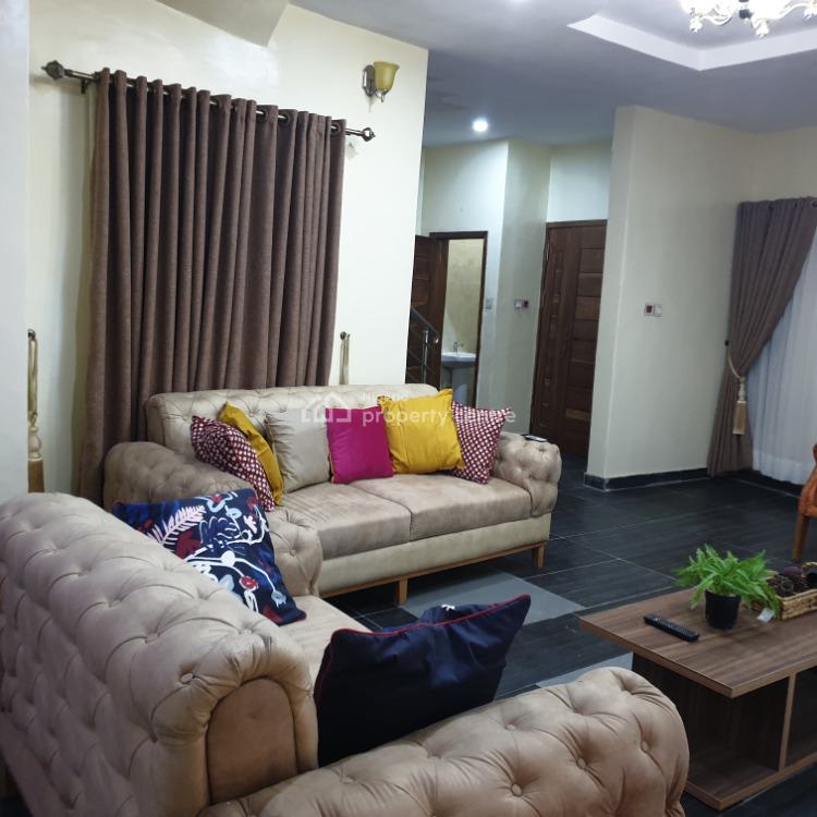 Orchid House Stylish 3 Bedroom Terrace Duplex . Ac .wifi, Van Daniels Street . Orchid Road, Lekki, Lagos, Terraced Duplex Short Let
