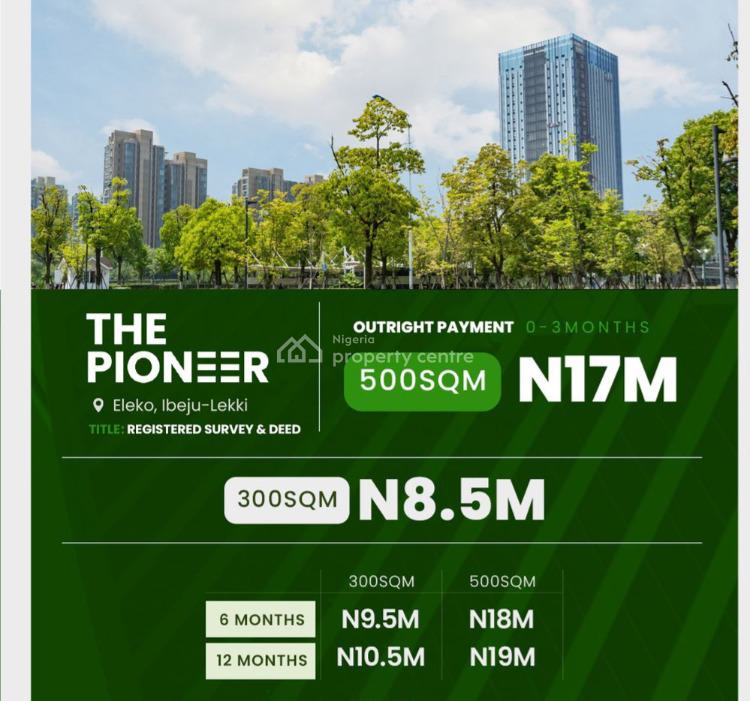 For Sale Residential Land, Eleko, Ibeju Lekki, Lagos Nigeria