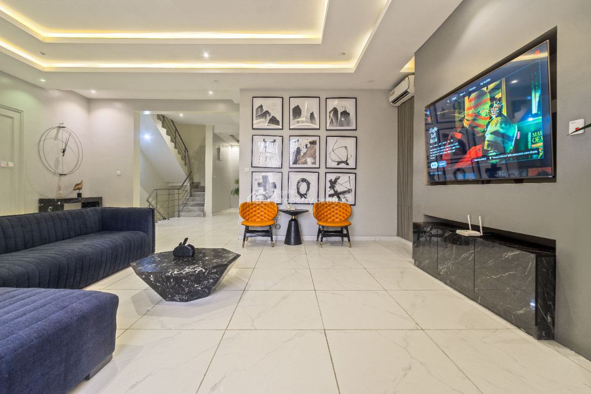 Super Lovely 4 Bedrooms Apartment, Victoria Island (vi), Lagos, Flat / Apartment Short Let