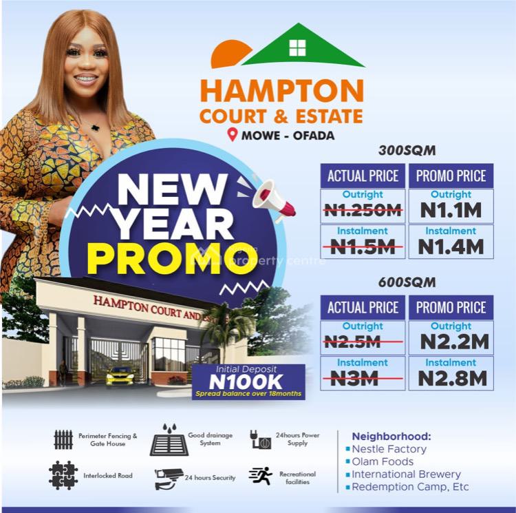 For Sale Land, Hampton Court And Estate, Mowe Ofada, Ogun Nigeria