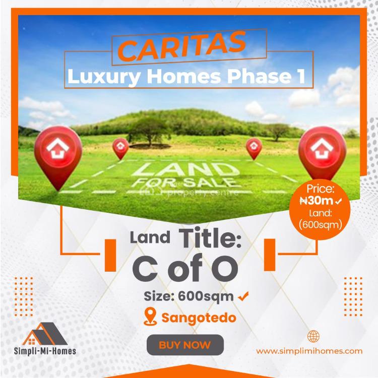 Caritas Luxury Homes, Off Monastery Road, Sangotedo, Ajah, Lagos, Mixed-use Land for Sale