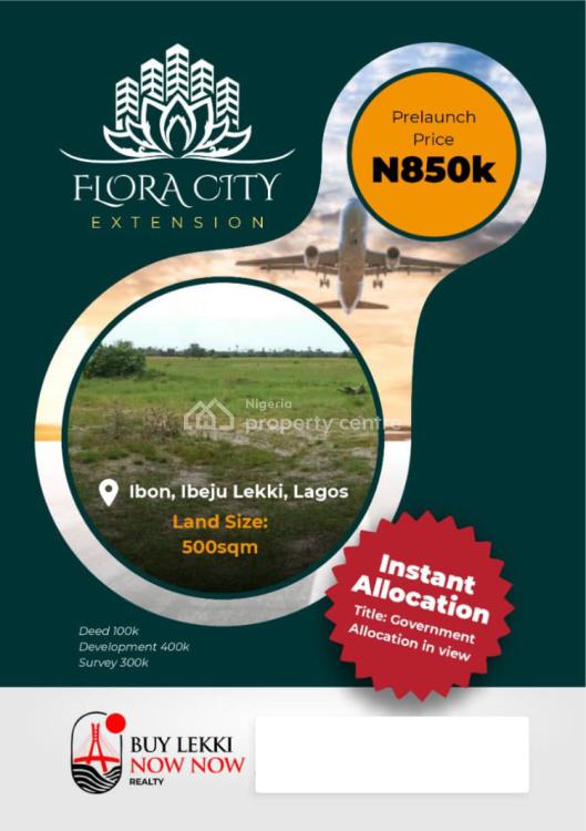 For Sale Affordable Land, Flora City Extension Ibon, Ibeju Lekki