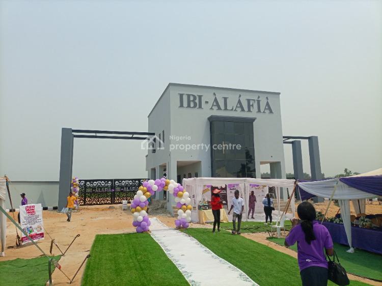 For Sale Beautiful Estate Land. C Of O, Ibi Alafia Estate, Okeosho