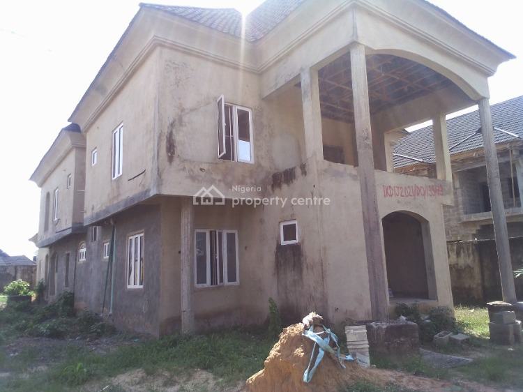 Uncompleted 8 Bedroom Duplex with a Gatehouse, Valleyview Estate, Oluodo Area,, Ikorodu, Lagos, Detached Duplex for Sale