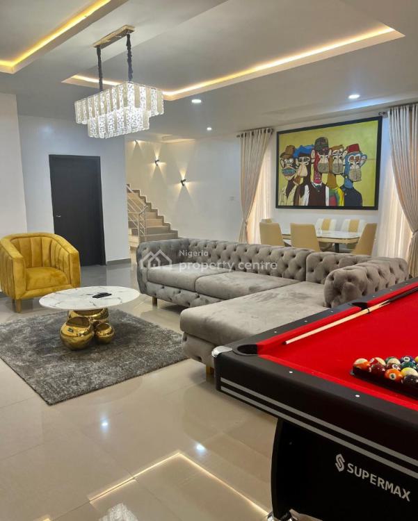 Luxurious 4 Bedrooms Apartment with Ps5, Pool and Gym, Gbangala Street, Ikate Elegushi, Lekki, Lagos, Flat / Apartment Short Let