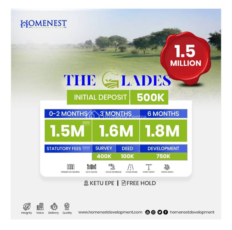 For Sale Land With Freehold At The Glades, Ketu Epe Express, Epe