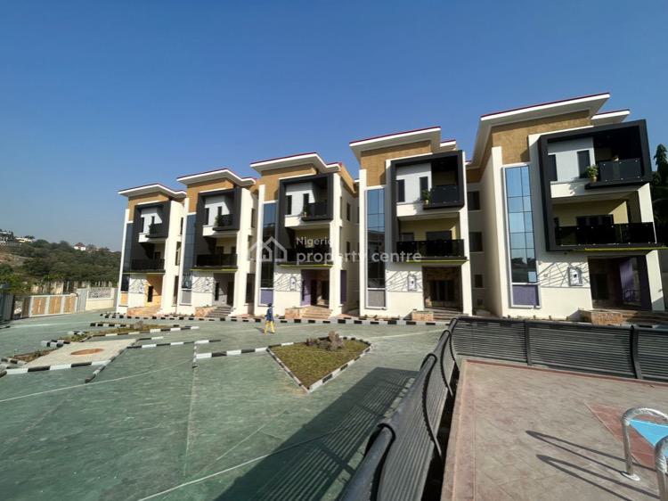 11 Units Luxurious Smart Terraced Homes, Bq, Pool, Gym, Solar System, Maitama District, Abuja, Terraced Duplex for Sale