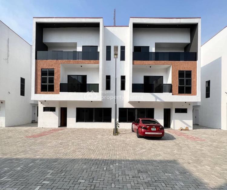 Fully Service 4 Bedroom Semi Detached Duplex with Bq Fitted Kitchen, Lekki Phase 1, Lekki, Lagos, Semi-detached Duplex for Rent