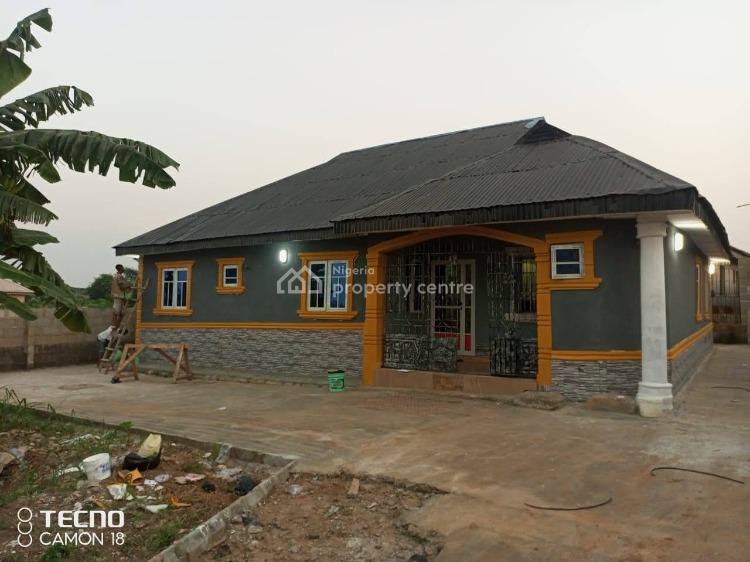 For Sale A Newly Built 3bed Bungalow On Full Plot, Balogun Street