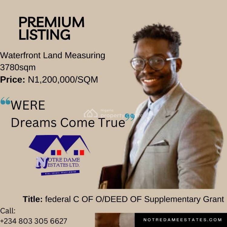 For Sale Waterfront Land Measuring 3,780 Sqm, Banana Island, Ikoyi, Lagos (Ref 1651920)