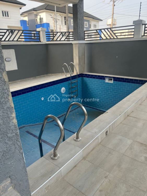 Luxury 4 Bedrooms Terrace Duplex with Bq and Swimming Pools, Ikate, Lekki, Lagos, Terraced Duplex for Sale