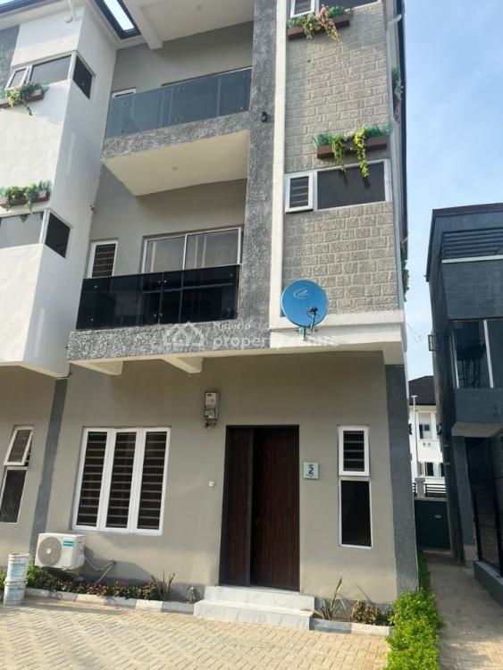 Luxury 4 Bedrooms Terrace Duplex with Bq and Swimming Pools, Ikate, Lekki, Lagos, Terraced Duplex for Sale