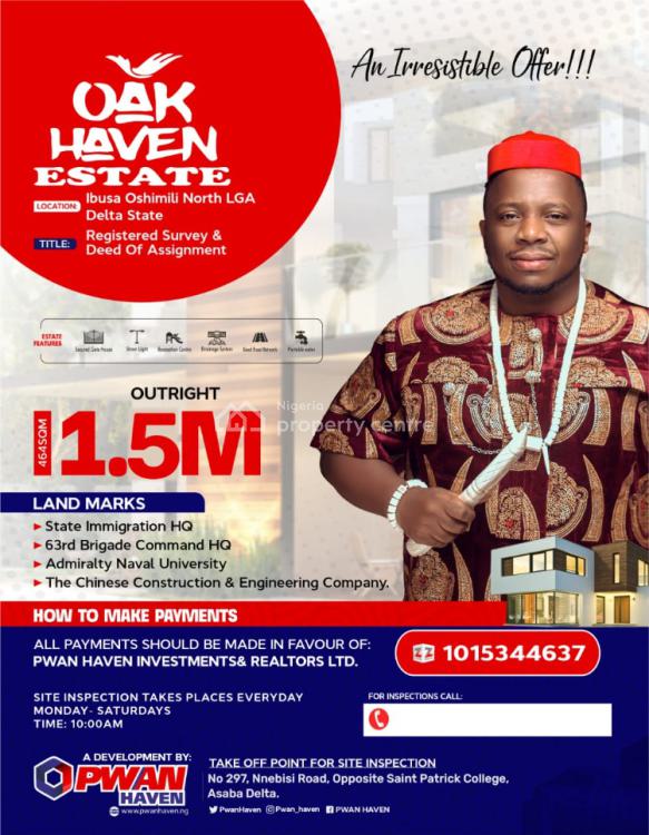 For Sale Plots Of Land, Ibusa, Oshimili North, Delta Nigeria