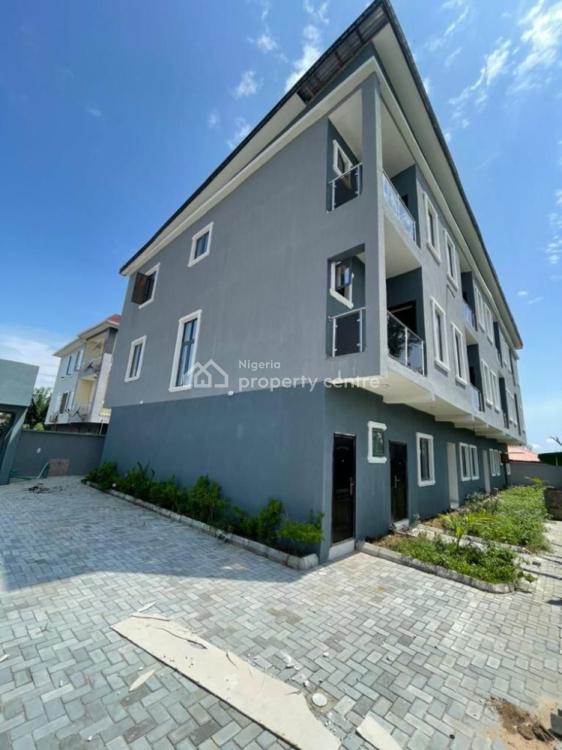 Beautiful 3 Bedroom with Bq, Atlantic View Estate Off New Road, Igbo Efon, Lekki, Lagos, Terraced Duplex for Rent