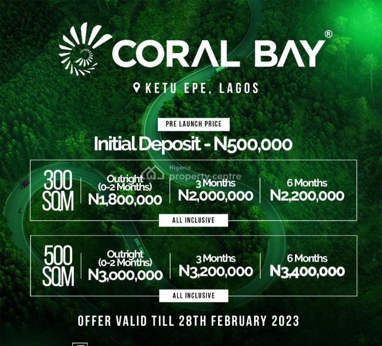 For Sale Land, Coral Bay Estate, Ketu, Epe, Lagos Nigeria Property
