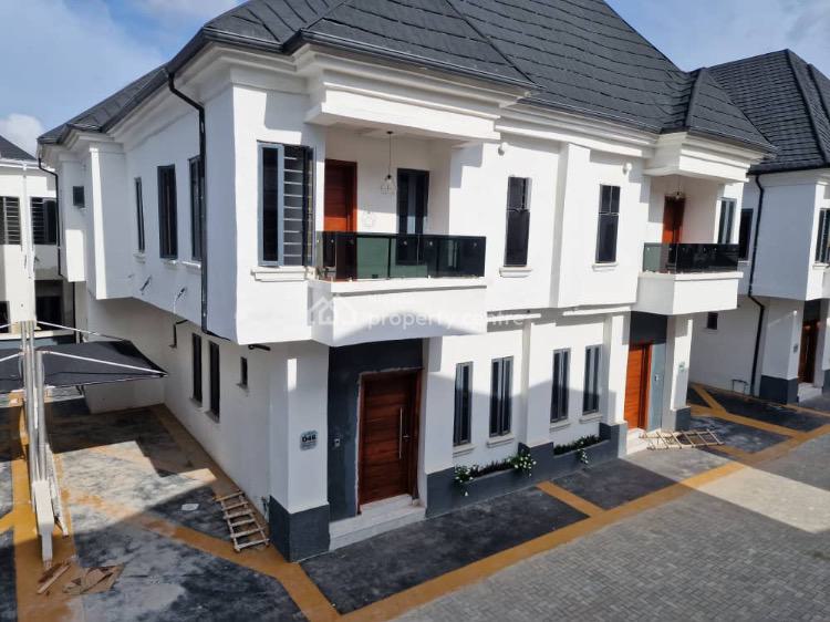 Well-built 4 Bedroom Semi-detached Duplex with Bq and Swimming Pool, Few Minutes From Chevron, Orchid, Lekki, Lagos, Semi-detached Duplex for Sale