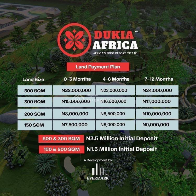 Africas Biggest Resort Estate Dukia Africa, Sala, Molajoye Town, Epe, Lagos, Mixed-use Land for Sale