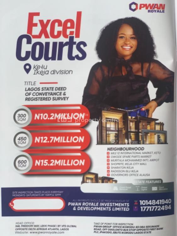 For Sale Amazing Table Land In A Serene Environment, Excel Courts Ketu