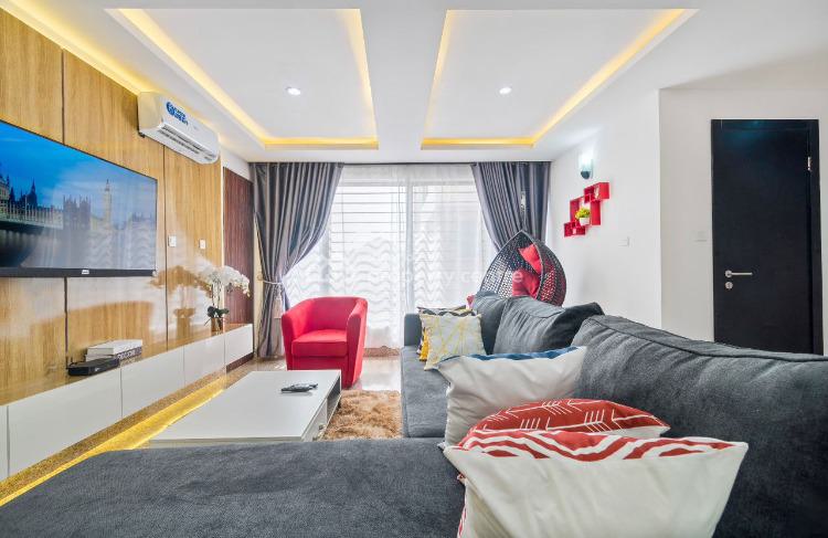 Luxury 3 Bedrooms Apartment with Ps4, Dele Ogunbowale Crescent, Close to Petrocam Filling Station, Lekki Phase 1, Lekki, Lagos, Flat / Apartment Short Let