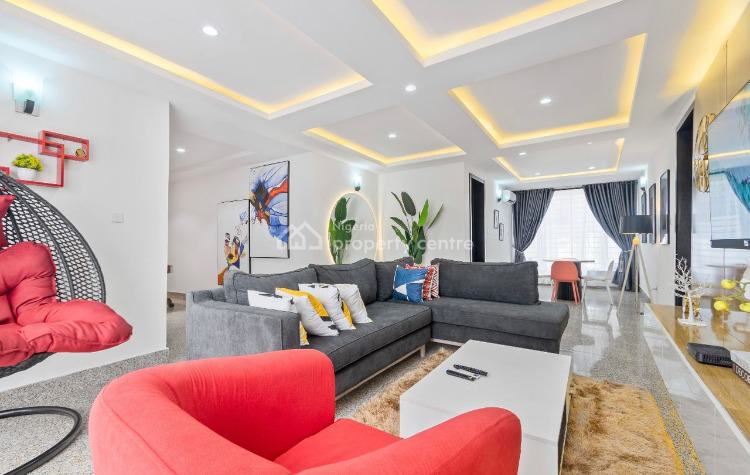 Luxury 3 Bedrooms Apartment with Ps4, Dele Ogunbowale Crescent, Close to Petrocam Filling Station, Lekki Phase 1, Lekki, Lagos, Flat / Apartment Short Let