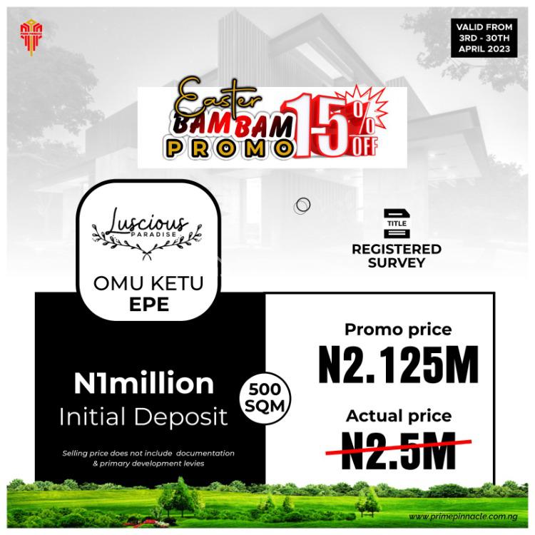 Easter Bambam Promo, Epe, Lagos, Land for Sale