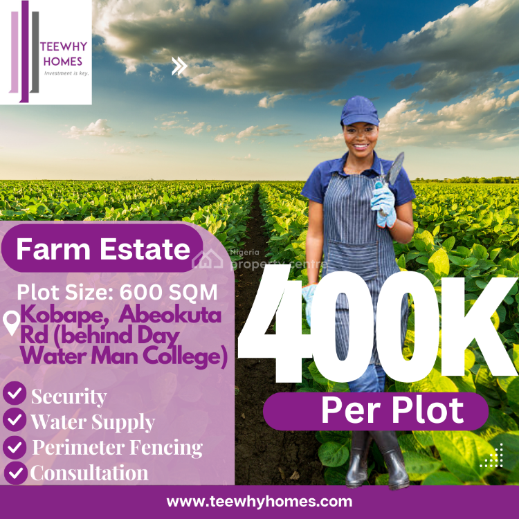 Land, Farm Estate, Kobape Abeokuta Road, Sagamu, Ogun, Land for Sale