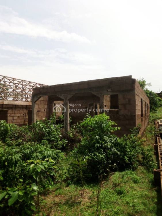For Sale: Half Plot Of Land With Incomplete 3 Bedroom Flat Lding At ...