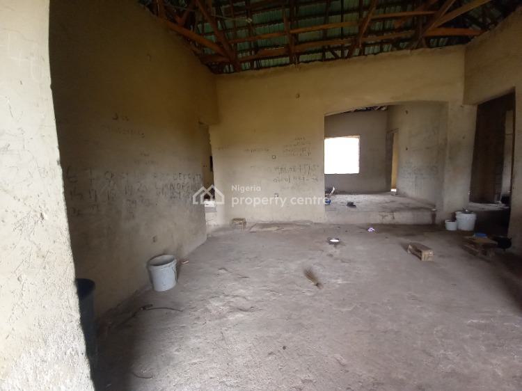 Well Located 3 Bedroom Bungalow with Space for Bq (carcass), Efab Queen Estate, Karsana, Abuja, Detached Bungalow for Sale