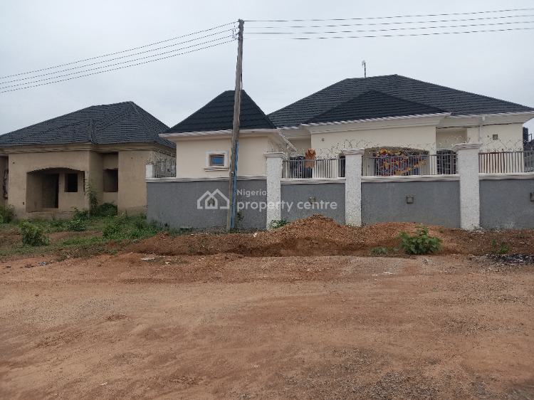 Well Located 3 Bedroom Bungalow with Space for Bq (carcass), Efab Queen Estate, Karsana, Abuja, Detached Bungalow for Sale