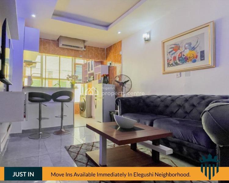 Luxury 1 Bedroom Apartment, New Horizons 2 Estate, Elegushi, Lekki, Lagos, Mini Flat (room and Parlour) Short Let