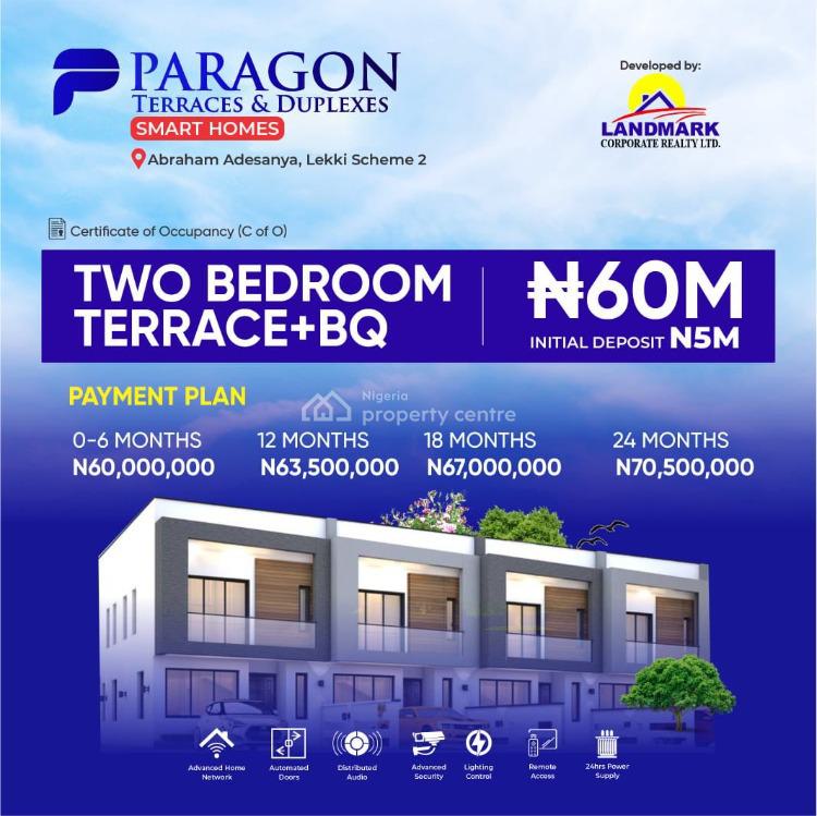 Paragon Estate, Inside Meridian Boulevard Estate, Okun-ajah, Ajah, Lagos, Terraced Duplex for Sale