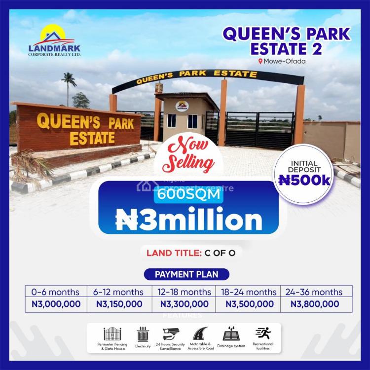 For Sale Mixeduse Land, *queen's Park Estate 2* By Sagamu Interchange