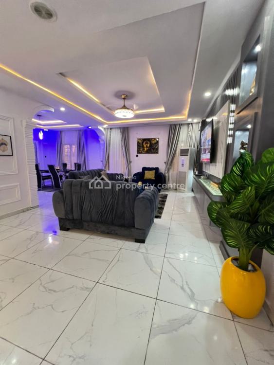Luxurious 5 Bedrooms with Pool and Snooker, New Horizon 2 Estate, Ikate, Lekki, Lagos, Semi-detached Duplex Short Let